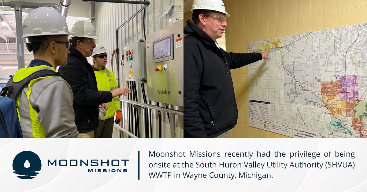 Moonshot Missions (@moonshotwater) on Twitter photo Moonshot Missions was recently onsite at the South Huron Valley #Utility Authority in #WayneCounty, #MI. Moonshot is grateful to collaborate with SHVUA & <a href="/GLPFund/">Great Lakes Protection Fund</a> to reduce #wastewater impacts in the Western #LakeErie Basin.
Learn more:
💧 moonshotmissions.org/great-lakes-pr…
#Water Moonshot Missions was recently onsite at the South Huron Valley #Utility Authority in #WayneCounty, #MI. Moonshot is grateful to collaborate with SHVUA & <a href="/GLPFund/">Great Lakes Protection Fund</a> to reduce #wastewater impacts in the Western #LakeErie Basin.
Learn more:
💧 moonshotmissions.org/great-lakes-pr…
#Water