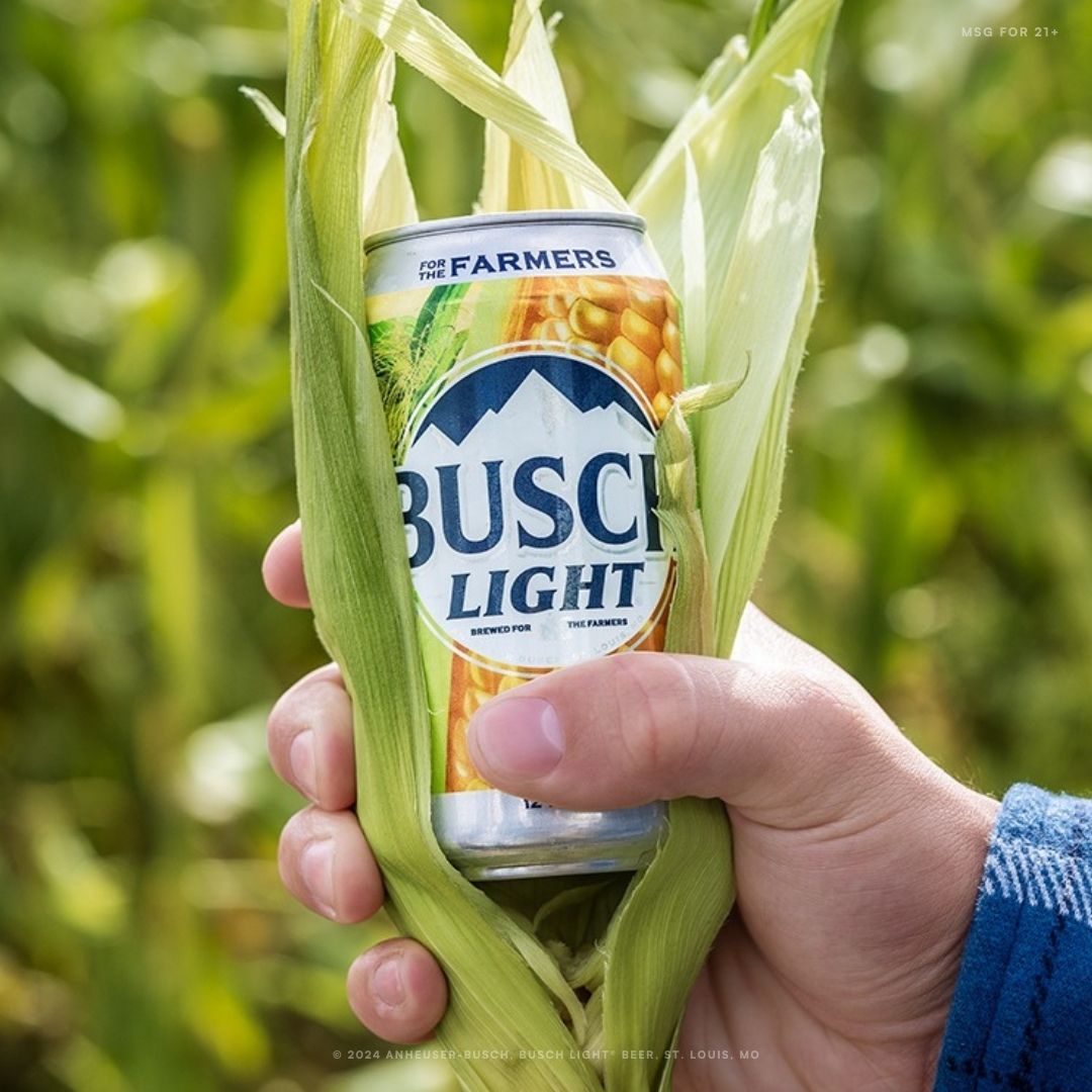 .@BuschBeer is looking ear-resistible today. Grab a limited edition corn can to support @FarmRescueOrg and protect farmers in our nation’s heartland. #ForTheFarmers