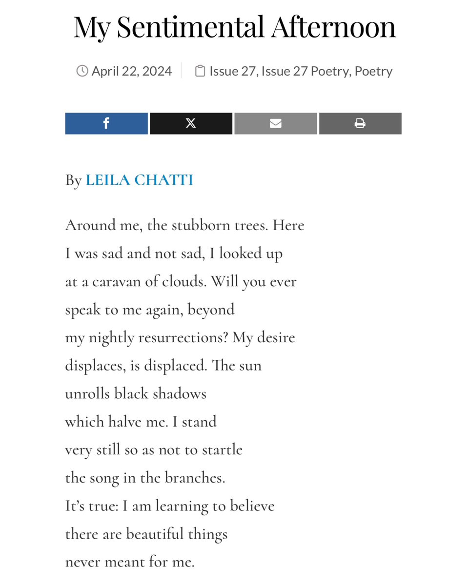 laypay's tweet image. Long time, no tweet! Creeping back on to share a little poem—sincere gratitude to @commonmag for publishing it, a journal I greatly admire. It’s available to read online, and in incredibly good company—highly recommend checking this issue out! ☺️🌸
thecommononline.org/issues/issue-2…