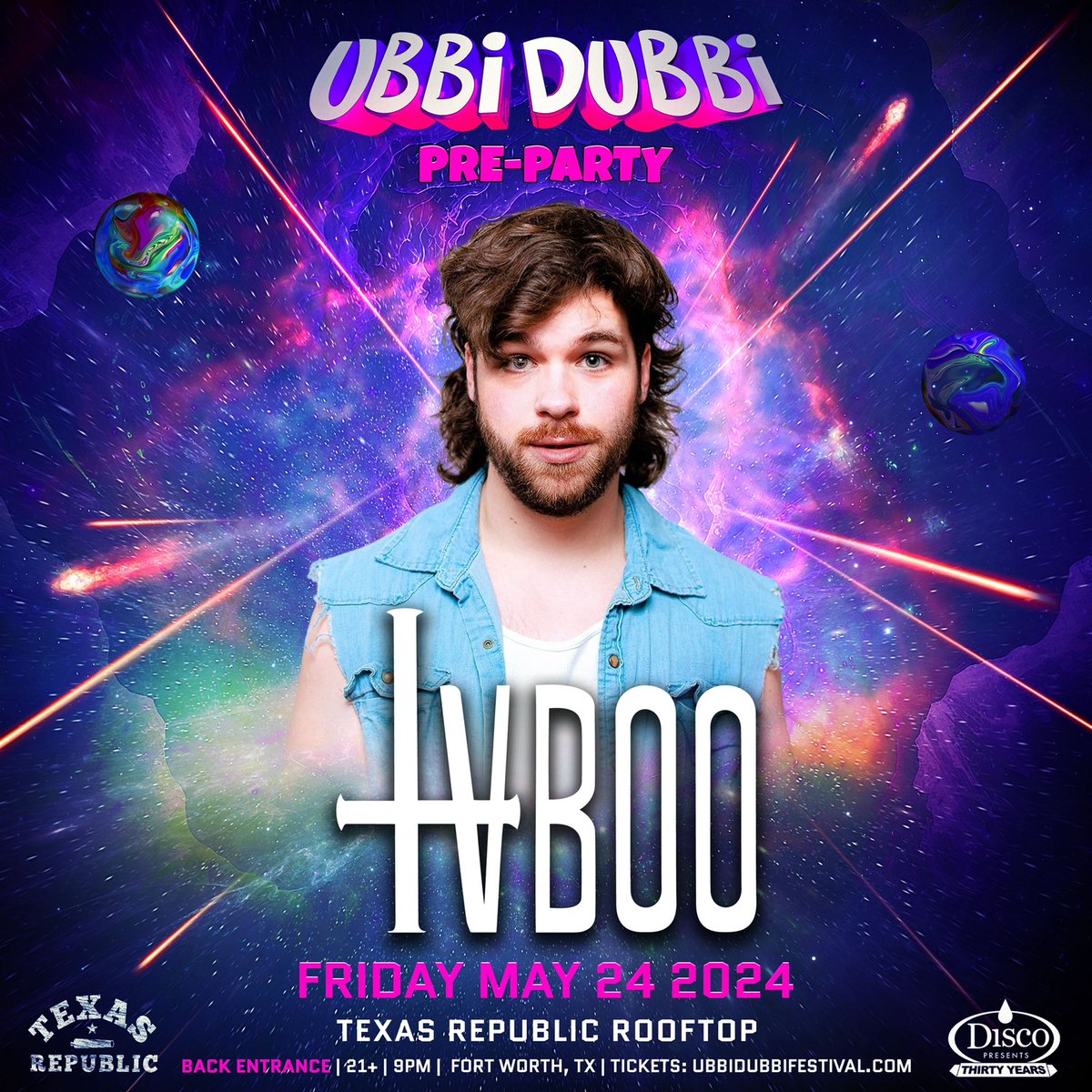 Starting the @UbbidubbiFest festival weekend off right with a banging ass pre party. 2 completely different sets for next weekend and boy I am PUMPED! Tickets on sale tomorrow @ 11am CT. Tickets: hive.co/l/ubbipreparty…