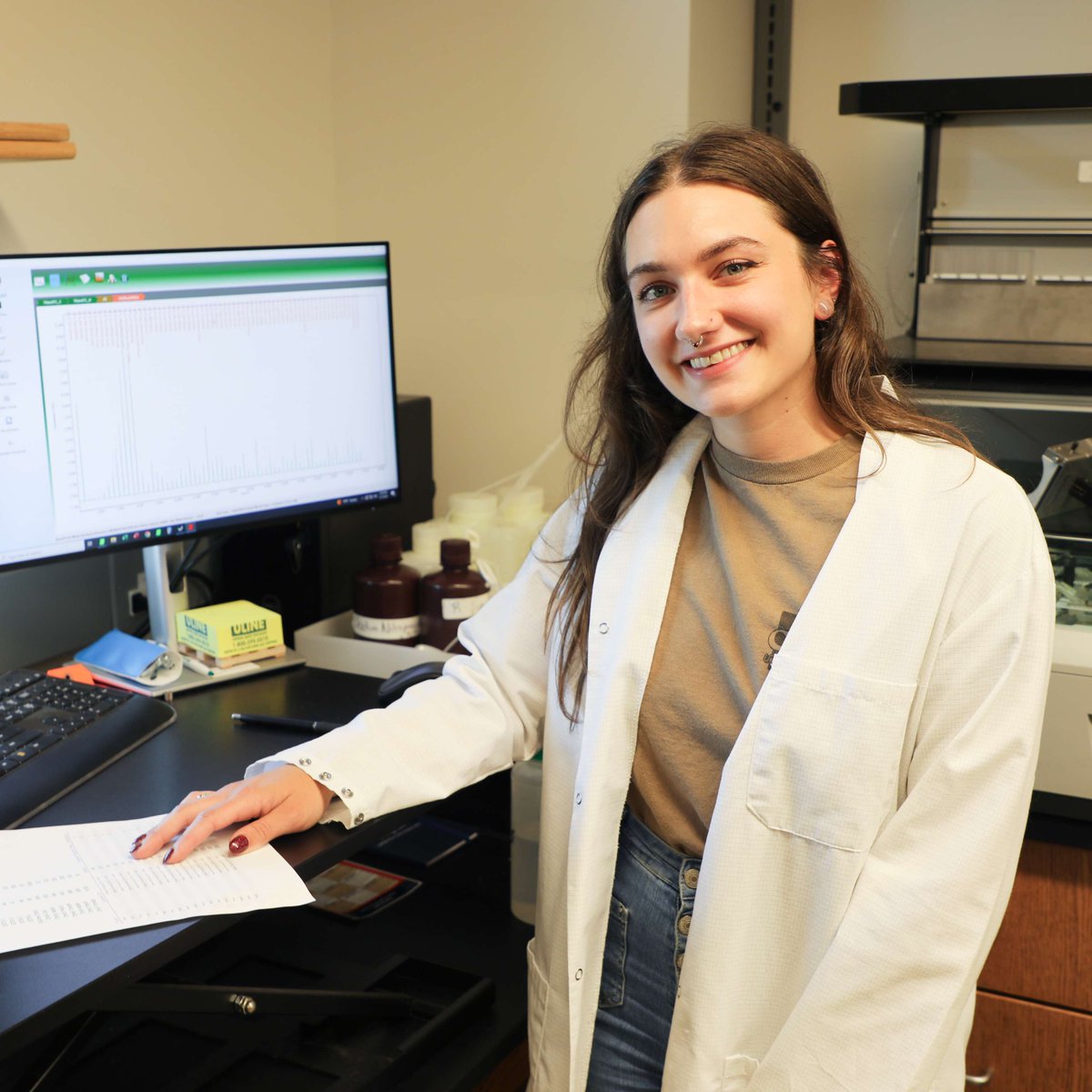 bumperscollege's tweet image. Master&apos;s student Hannah Vickmark is working with prof Trent Roberts (@UARK_SoilTest) to investigate the effects of ag management practices on soil health to give #Arkansas #rice growers tools for more sustainable farming. #GradStudentSpotlight #AgFoodLife @ArkAgResearch @AginArk