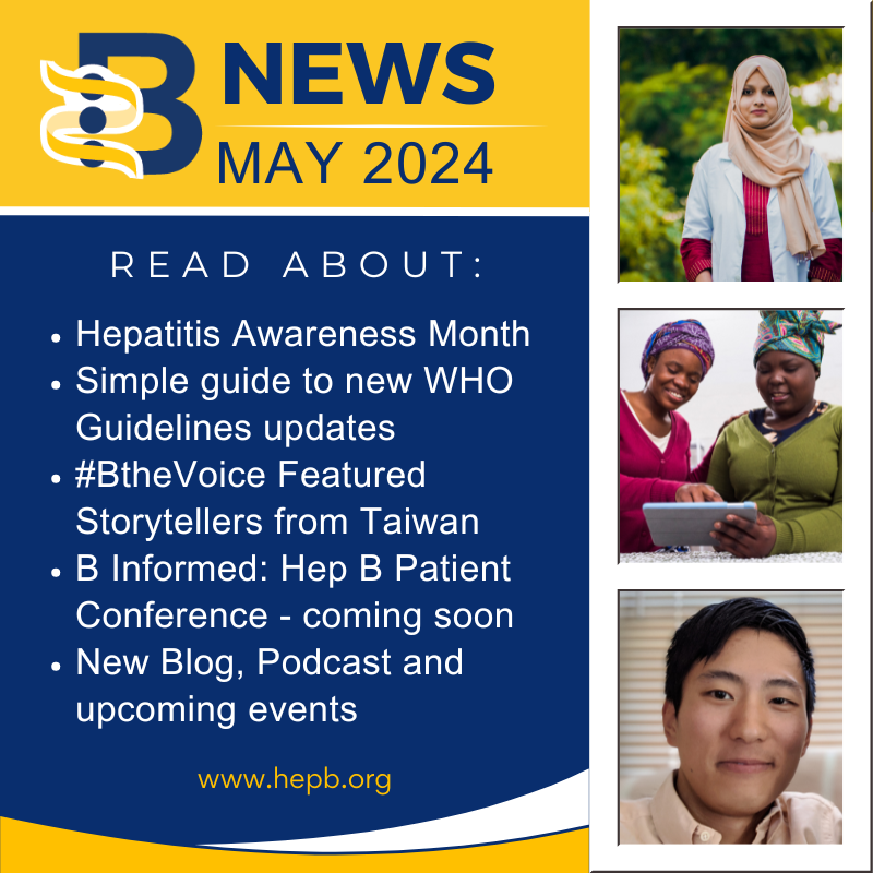 📚Check out the latest B-NEWS (May 2024 Edition) here ➡️ conta.cc/3QMXFIU and learn how to connect with the Hepatitis B Foundation! Subscribe to our newsletter ✅ ow.ly/KNZz50Ril1o #HepatitisAwarenessMonth ❣️