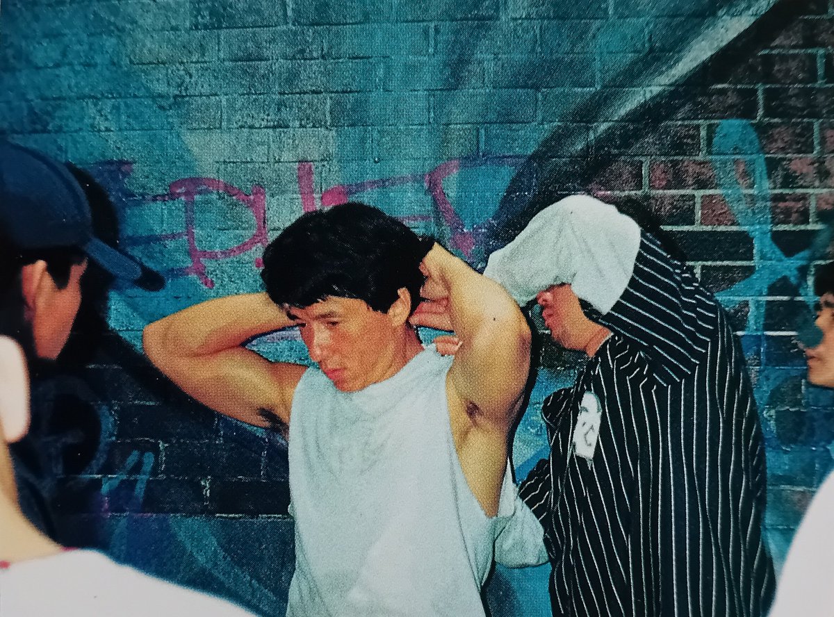 A shot of Jackie getting ready for the bottle throwing back alley scene from Rumble in the Bronx. (1995)

#RumbleintheBronx  #RedBronx 
#JackieChan  #StanleyTong