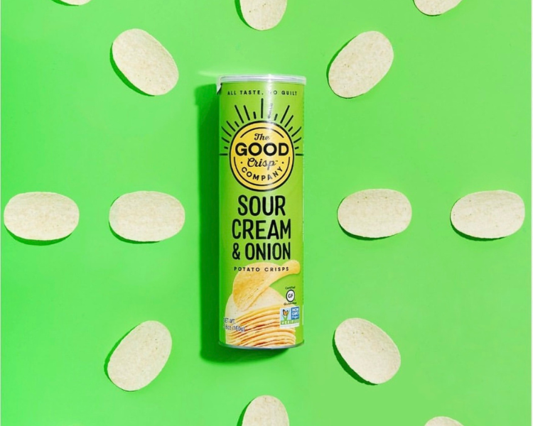 cpgwire's tweet photo. The Good Crisp Company is now available at select Target stores 🎯