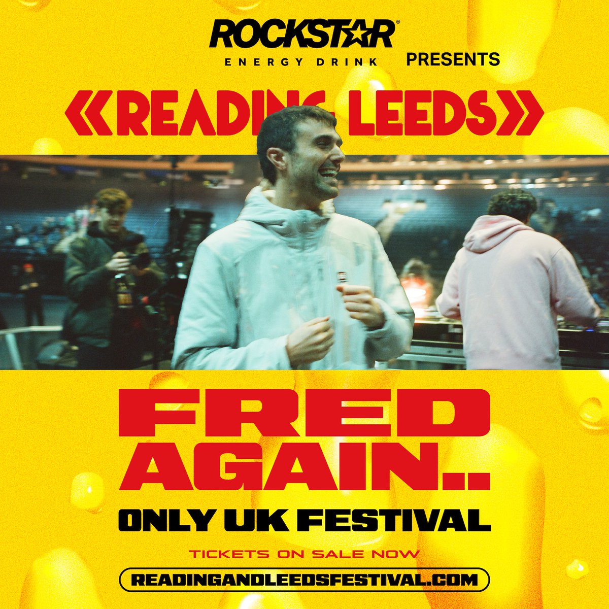 READING YOUR SATURDAY HEADLINERS ARE 100 DAYS AWAY 🤩🙌 

Catch Lana Del Rey & Fred Again on our stages this August ☀️

@rockstarenergy