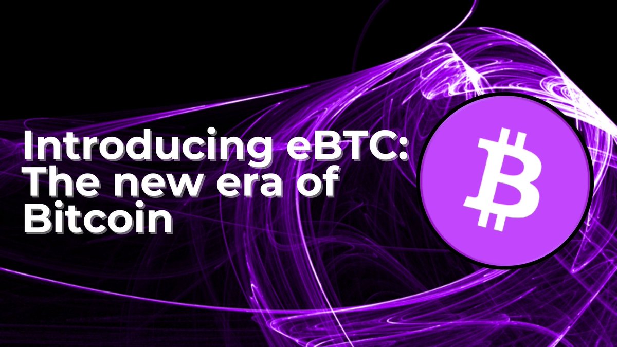 A month ago @BadgerDAO announced eBTC: Designed to be the most decentralized synthetic Bitcoin on Ethereum Network backed by Lido's $stETH. • Less volatility. • Zero interest and fees. • Additional yield rewards. Here's everything you need to know 👇🧵