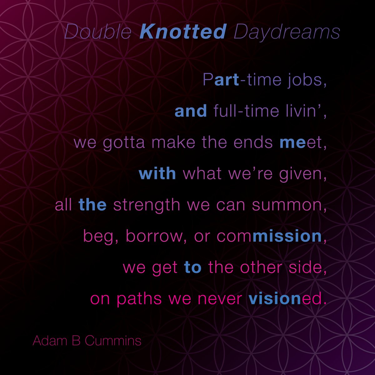 #PoemOfTheDay #poetry #writer #MyPath #MakingIt #ByAllMeans