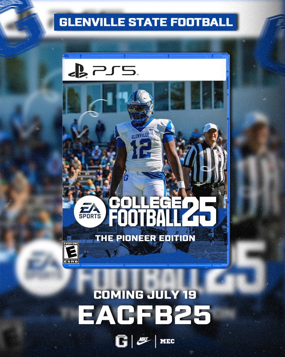 Glenville State Football (@glenvillestfb) on Twitter photo The cover reveal of <a href="/EASPORTSCollege/">EASPORTSCollege</a> had us thinking..
What If?🤔🤔
#GoPioneers | #EACFB25 The cover reveal of <a href="/EASPORTSCollege/">EASPORTSCollege</a> had us thinking..
What If?🤔🤔
#GoPioneers | #EACFB25