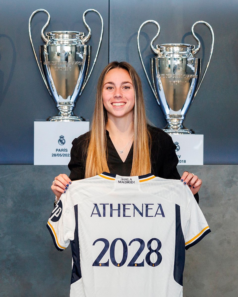 realmadridfem's tweet photo. ✨ #Athenea2028 ✨ https://t.co/sryFzxJdfQ