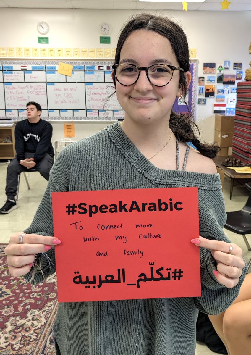 SMS #SpeakArabic Campaign! Here at South we have been teaching Arabic for 31 years!! These are the reasons we speak Arabic!!  #SpeakArabic #CultureWins #NothingGreaterThanaRaider

@QFIntl
#SMSDArabic #smsouth #OurSouthStory #OurSMSDstory
@QatarFoundation