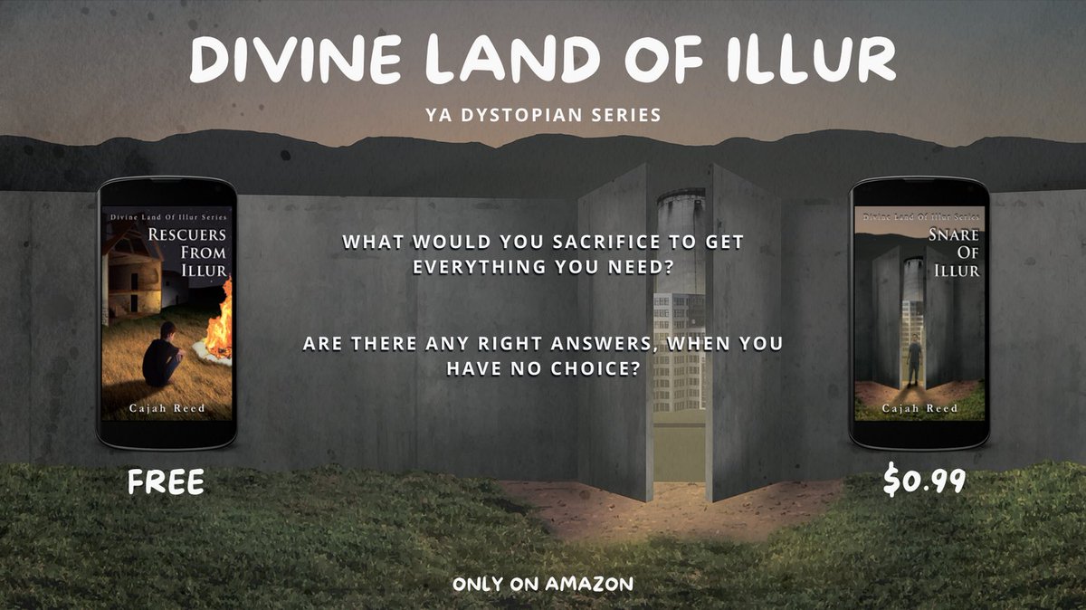Divine Land Of Illur - YA Dystopian Series ✨ eBook 1 - Free & eBook 2 - $0.99 ✨ May 15 – May 19, 2024
amazon.com/dp/B097CMBJPP

@KindleFreeBook @backyardBooks @4FreeKindleBook
#amazonKindle #amReading #book #bookAddict #Bookboost #bookBuzz #BookGiveaway