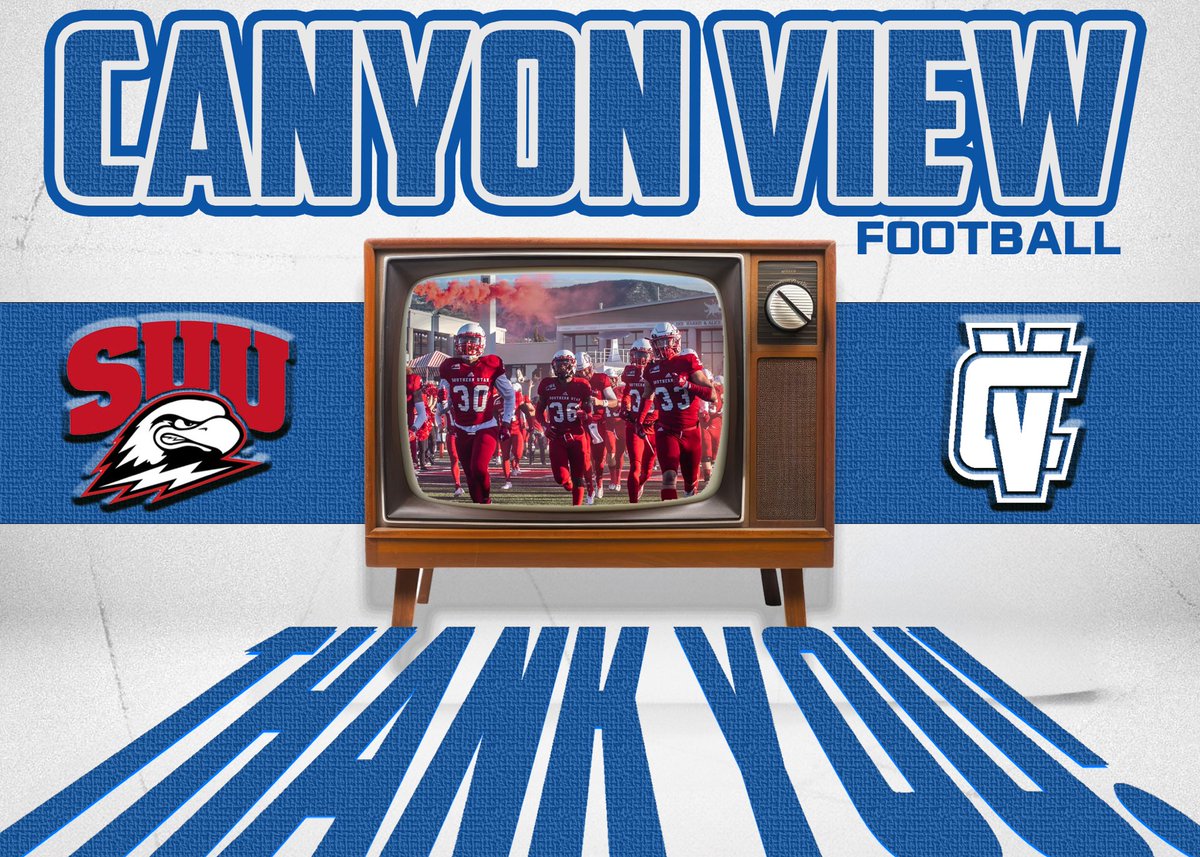 Big thanks to <a href="/SUUFB_/">Southern Utah Football</a> for stopping by! <a href="/OlineCoachWhite/">Coach Matt White</a>