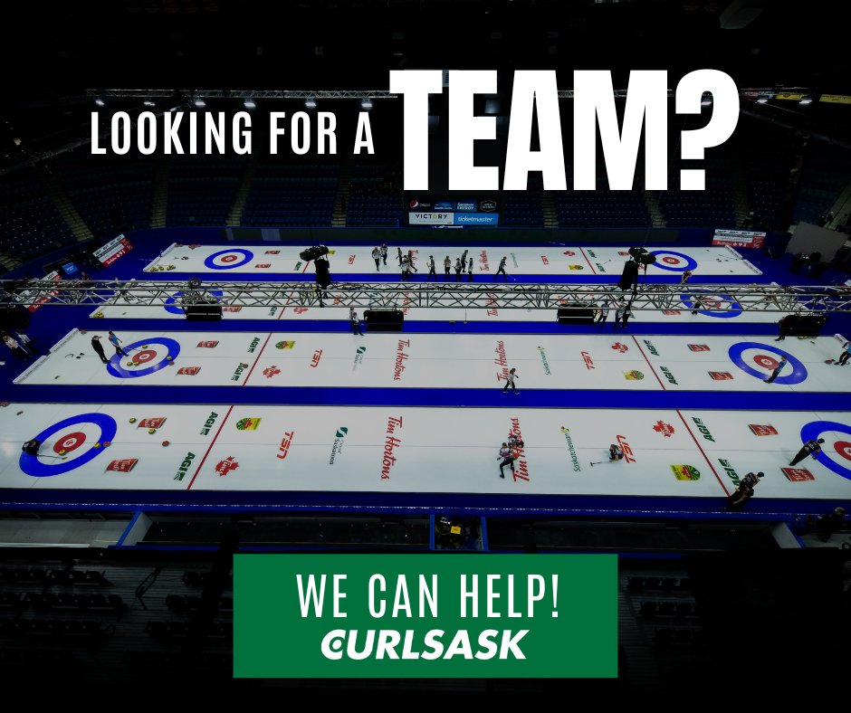 Looking for a team for the upcoming curling season? 👥🥌 WE CAN HELP! 🤝 Fill out the form ➡️ curlingcanada.formstack.com/forms/individu… 📸 @SaskSport