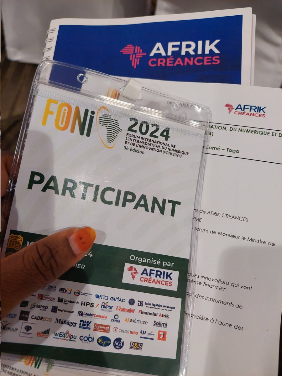 alfaadine's tweet photo. Une occasion  d'accroître nos connaissances sur les questions liées aux instruments de financement digitalisés adaptés aux Petites et Moyennes Entreprises (PME).

#FONI2024
#PME
#Innovation 
#Finetech https://t.co/FcUUAgNFS3