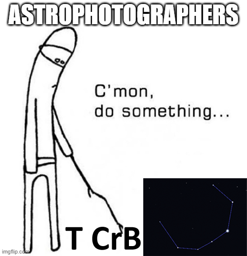 And now we wait for the next big event... #Astronomy #Astrophotography #TCrB 😀