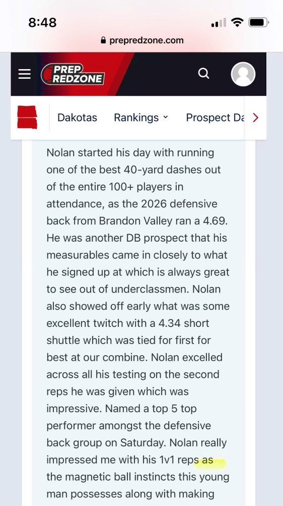 Thanks @NWahlScouting for the write up