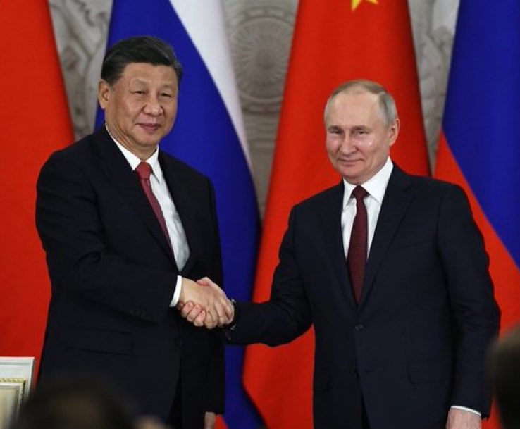 BREAKING: 🇷🇺 🇨🇳 Putin says China-Russia ties have a 'stabilising' impact on the world