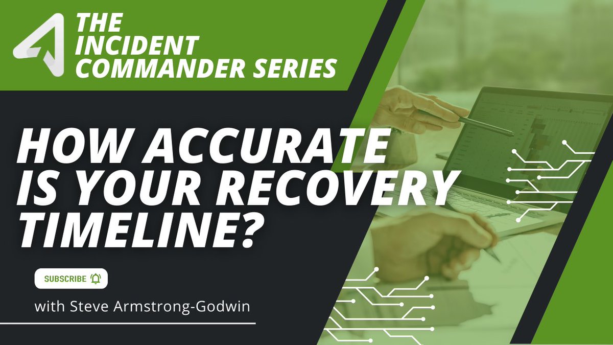 SANS Cybersecurity Leadership (@secleadership) on Twitter photo Episode 2 in The Incident Commander Series is out now! <a href="/Nebulator/">Steve Armstrong-Godwin</a> takes a look at understanding your remediation timeline after a #cyberattack 📈
⏯️ Watch here: youtu.be/B8ezvzm6CP4
#LDR553 #CyberIncidentManagement Episode 2 in The Incident Commander Series is out now! <a href="/Nebulator/">Steve Armstrong-Godwin</a> takes a look at understanding your remediation timeline after a #cyberattack 📈
⏯️ Watch here: youtu.be/B8ezvzm6CP4
#LDR553 #CyberIncidentManagement