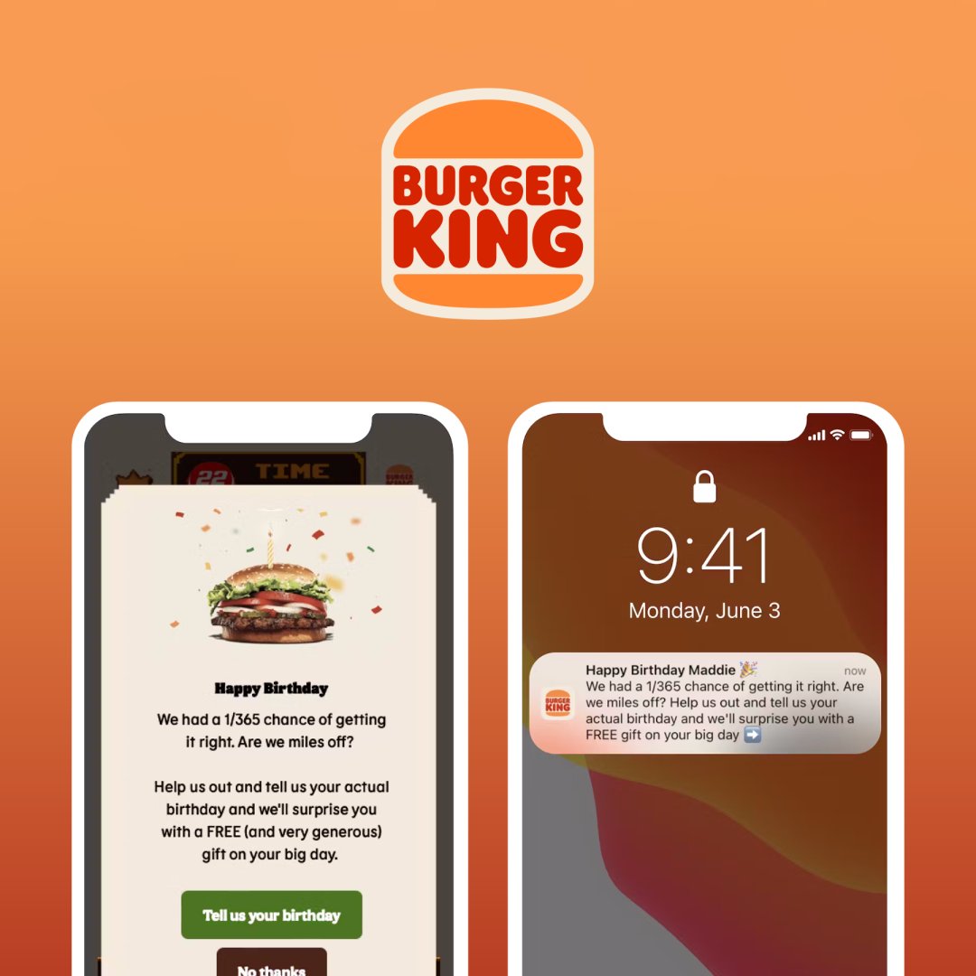 👑 You dropped this, (personalization) king 🍔 Learn how @BurgerKingUK is using data to customize its mobile app experience and deliver more than just orders your way: bit.ly/4biNYdp