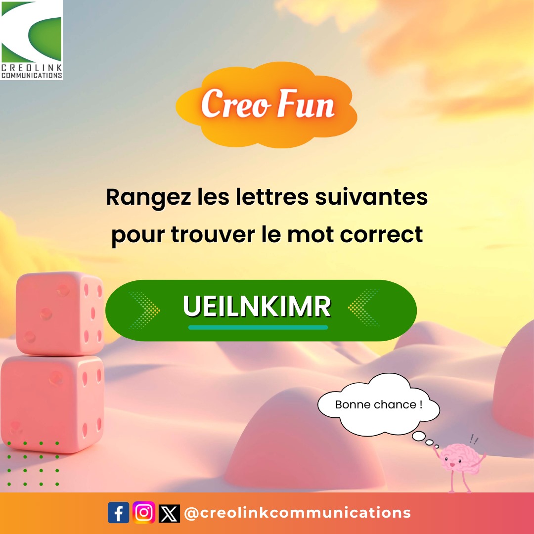 🤩#creofun

Selon vous de quel mot s'agit-il🤔❓ Dites-le nous en commentaire👇👇

#creolink #quiz #quizgame #quizztime #challenges #Devinez #Devinette #amusement #funtimes #funnyposts