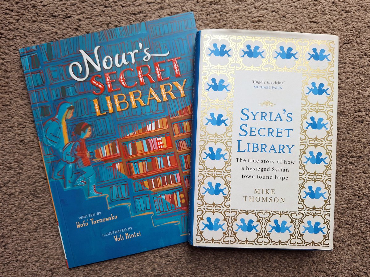 Love these books; love this story 📖 

"Battles were usually over things like money, women or power. Yet here was a love of books, a passion for literature and learning that ran so deep that people were willing to risk their lives for it." - M.T. 📚

<a href="/ThomsonRadio/">Mike Thomson</a> <a href="/wafatarnowska/">Wafa Tarnowska</a>