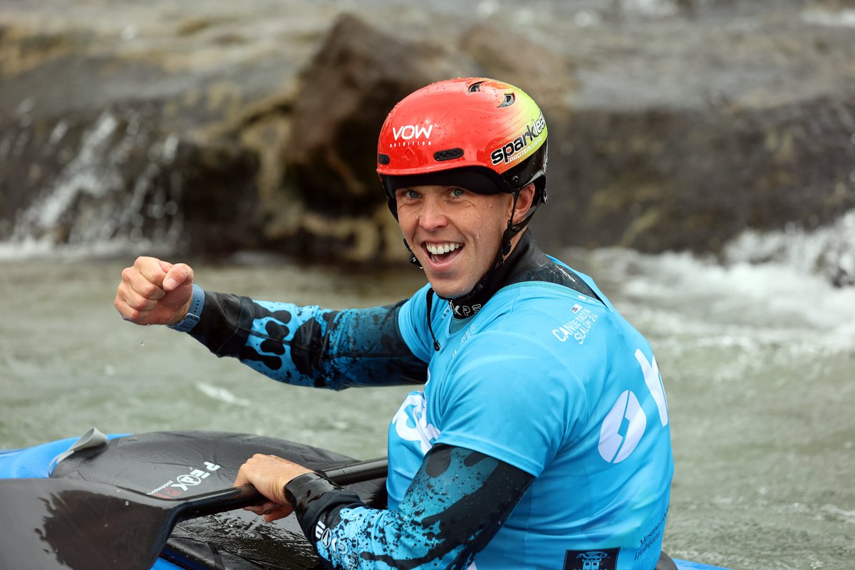 JOE CLARKE: KING OF KAYAK CROSS! @joeclarkek1 adds a European title to the crown of world champion in the new Olympic discipline ✨