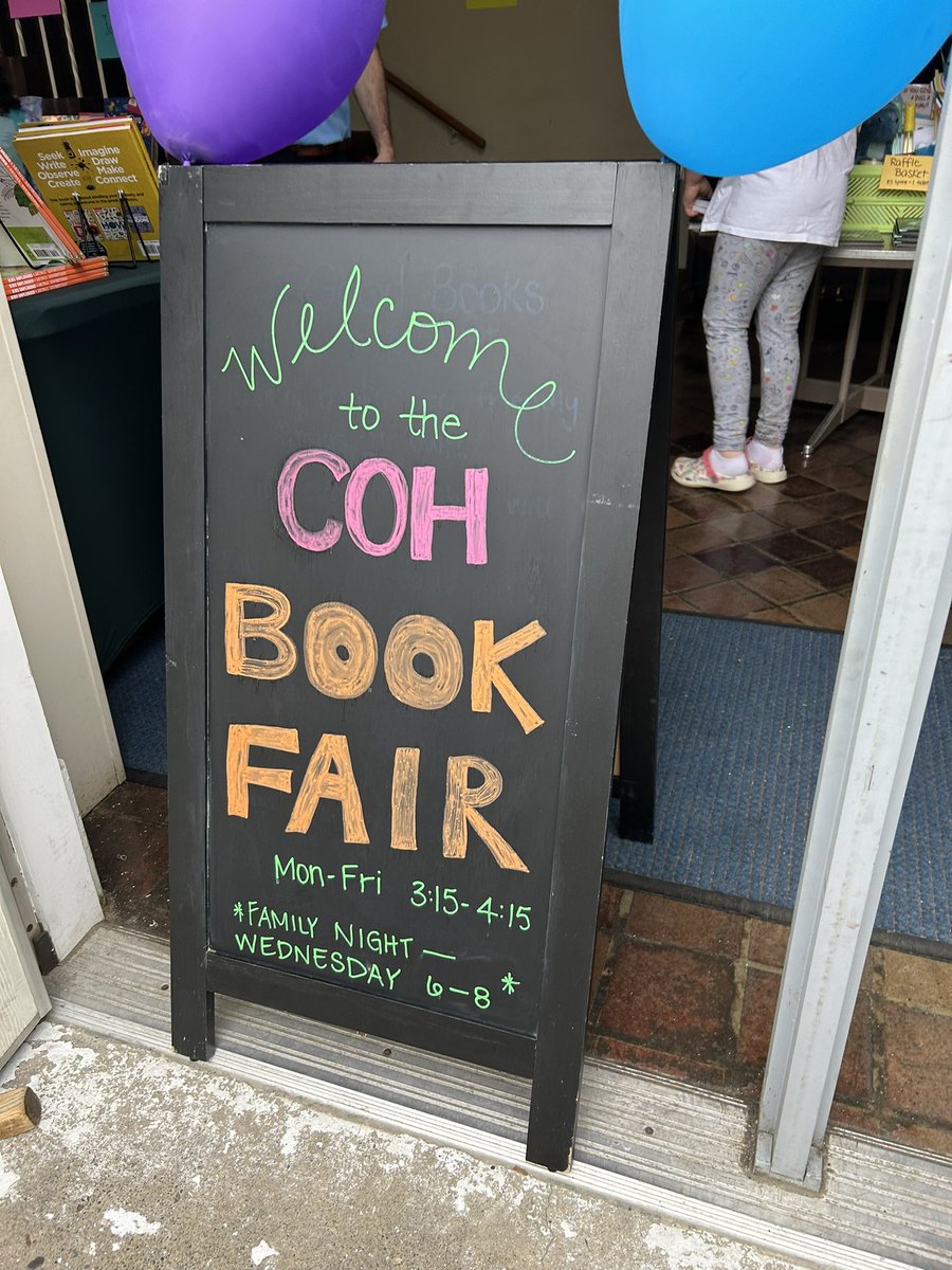 Instead of the Scholastic Book Fair, this year my school partnered with a local indie bookstore and it was *so much better*!