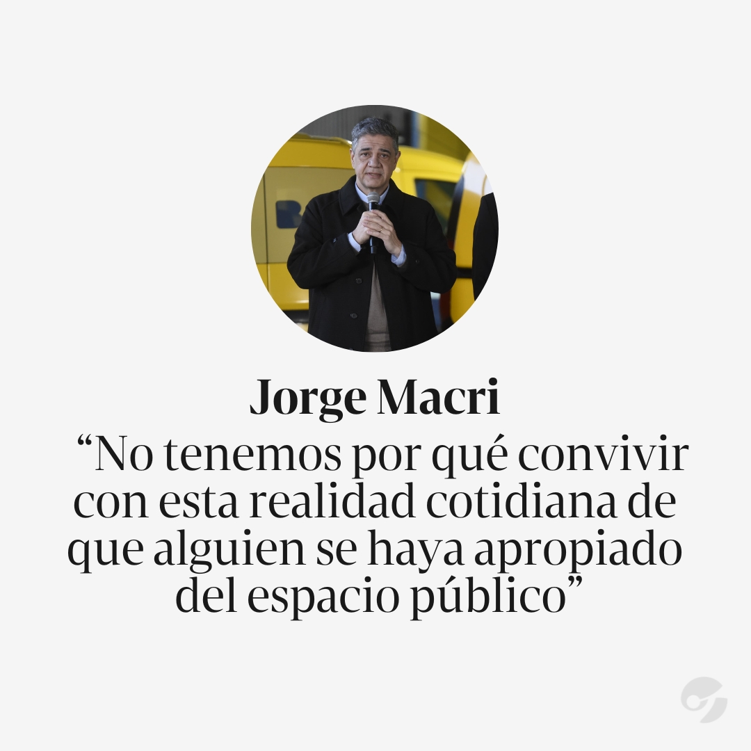 Jorge Macri presentó un plan para que no haya personas durmiendo en la calle clar.in/3UMnYjO