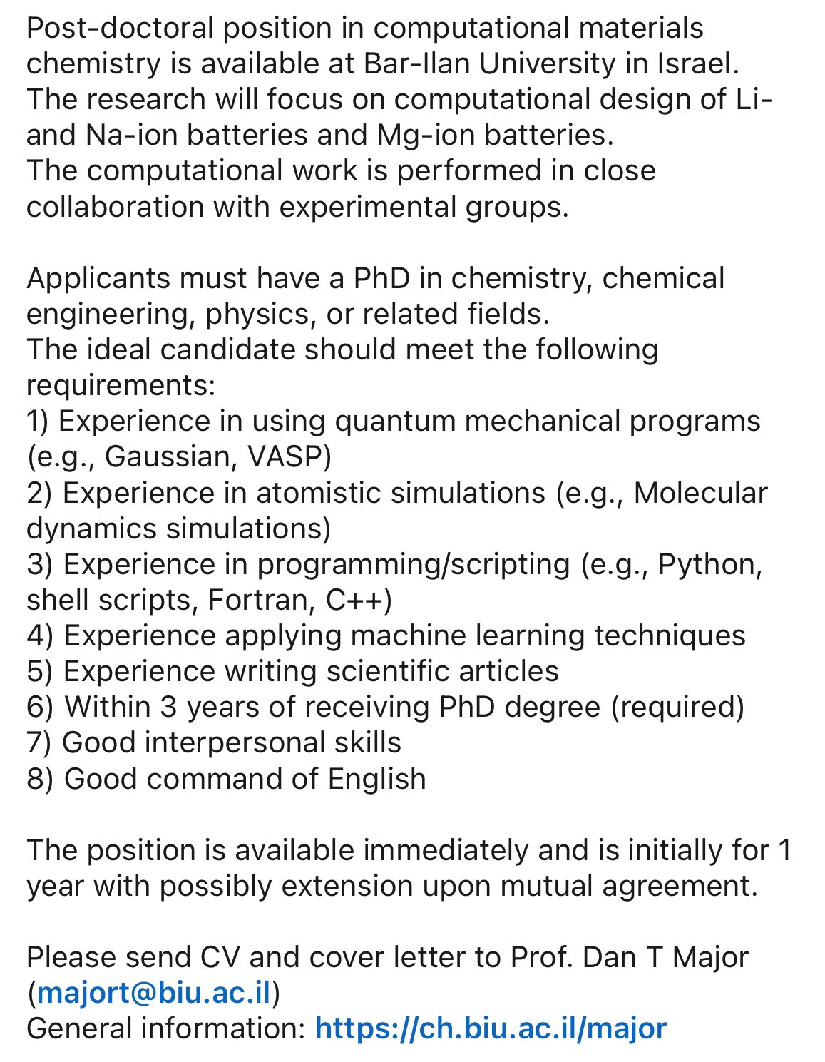 Mudit Dixit on X: &ldquo;🚀 Exciting opportunity alert! Join a Post-doc 
