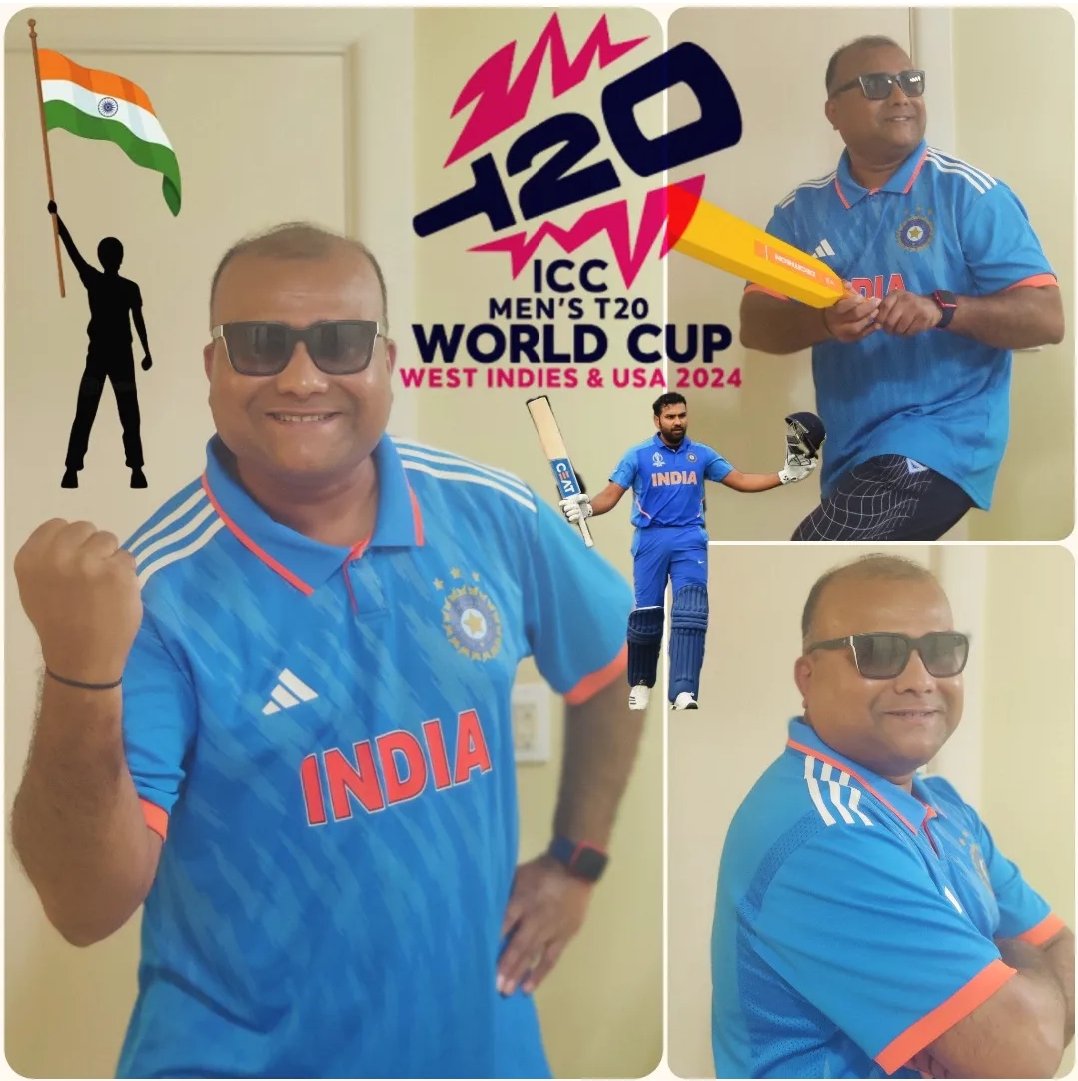 Abki Baar Final Paar... 🏏🎯
T20 World Cup Apna Hai Yaar 🍾🏆🎉
#JabraFan @T20WorldCup #howsthejosh💯🔥 #indiaindia🇮🇳 #SuperSeyBhiUpar #JuneKaMahina @BCCI #finalcountdown⌛️💙