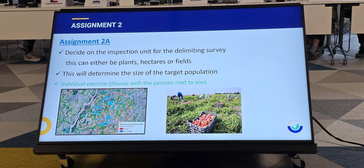 Second day of the 3rd EFSA Plant Pest Surveillance Network, full day of practical exercises on delimiting surveys #plantHealth #plantSurveillance #plantPests <a href="/Plants_EFSA/">Plants EFSA</a>