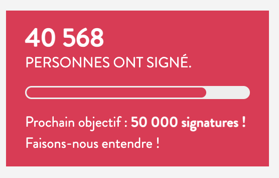 Wow, vous êtes 40 000 à avoir signé la pétition pour une loi intégrale contre les violences sexuelles, MERCI ! On continue, cap sur les 50 000 signataires 💪 Signez et partagez la pétition : fondationdesfemmes.org/petitions/meto…