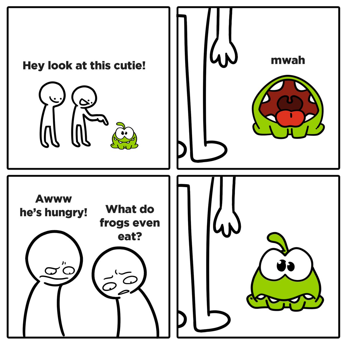 Cut_The_Rope's tweet photo. #notafrog https://t.co/0ABDkKFCTP