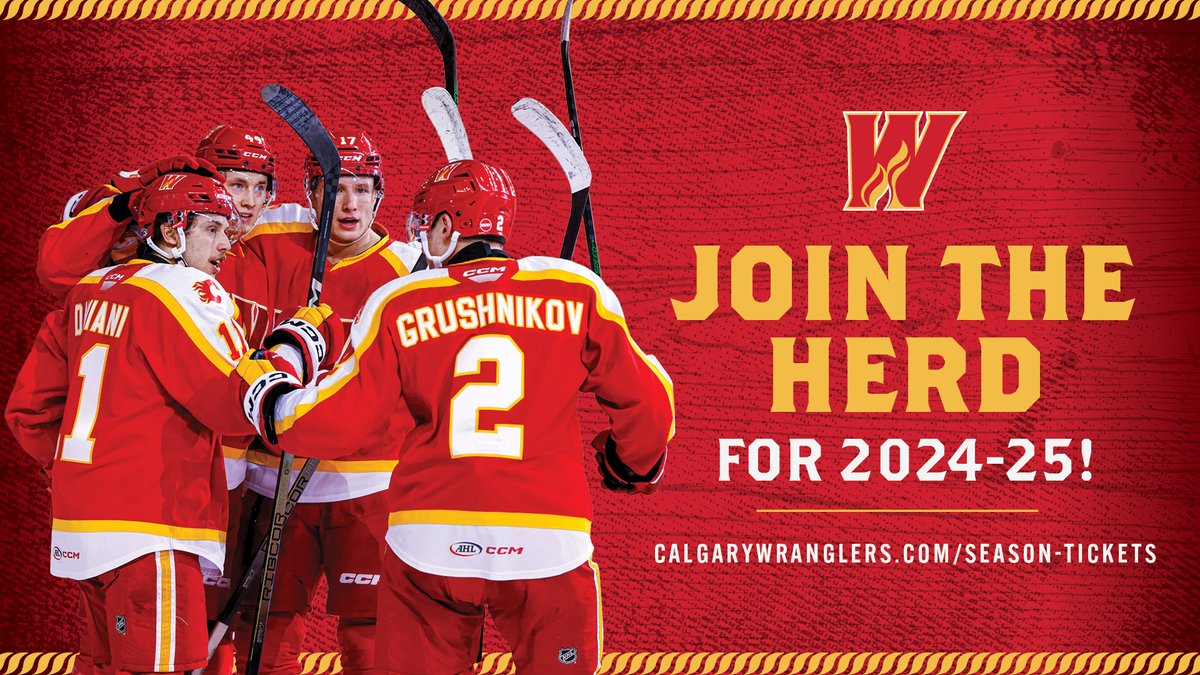 Yeehaw! You can secure your Wranglers 2024-25 season tickets now 🤠 More Info: bit.ly/3V5meDH