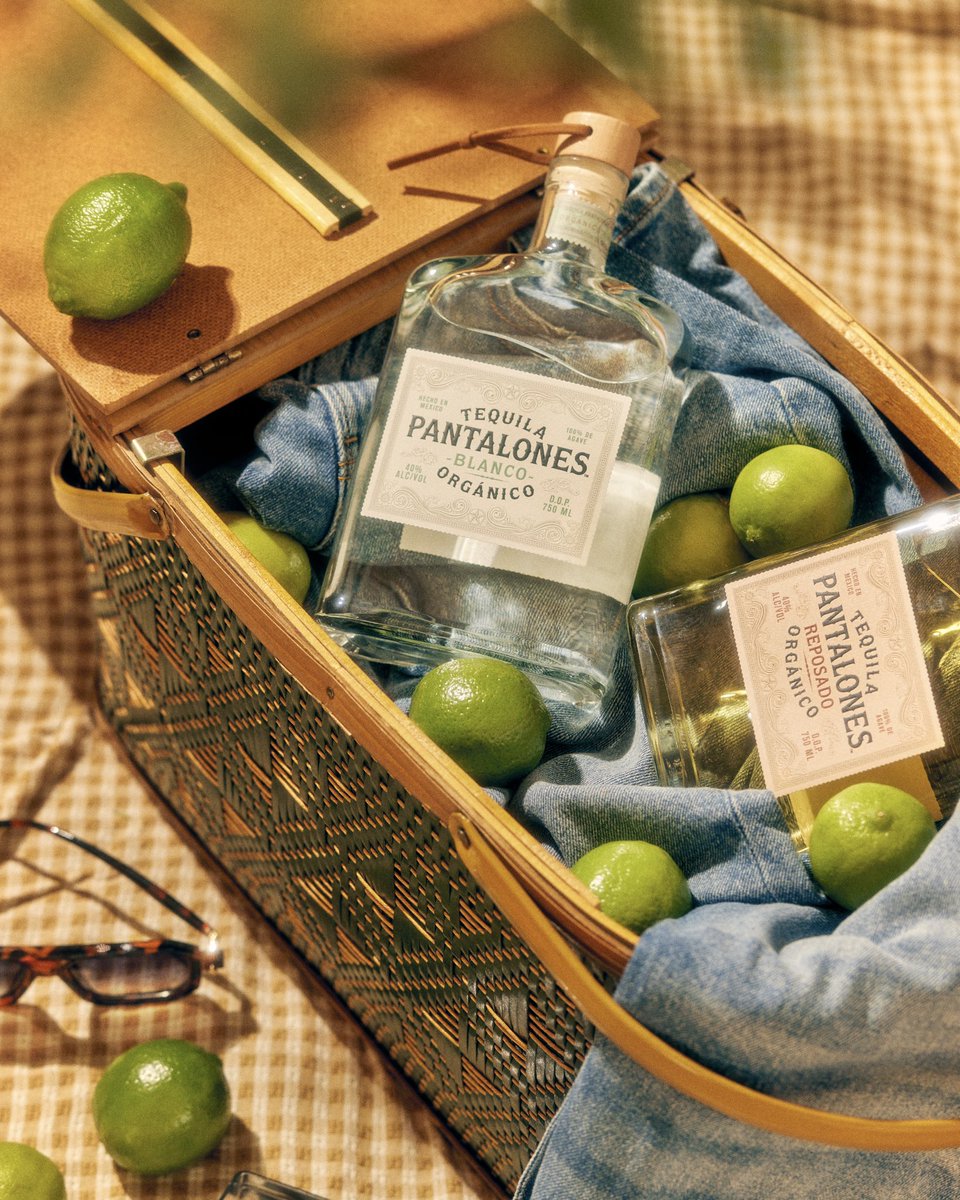 The Official Tequila of Pantsless Picnics. 🧺