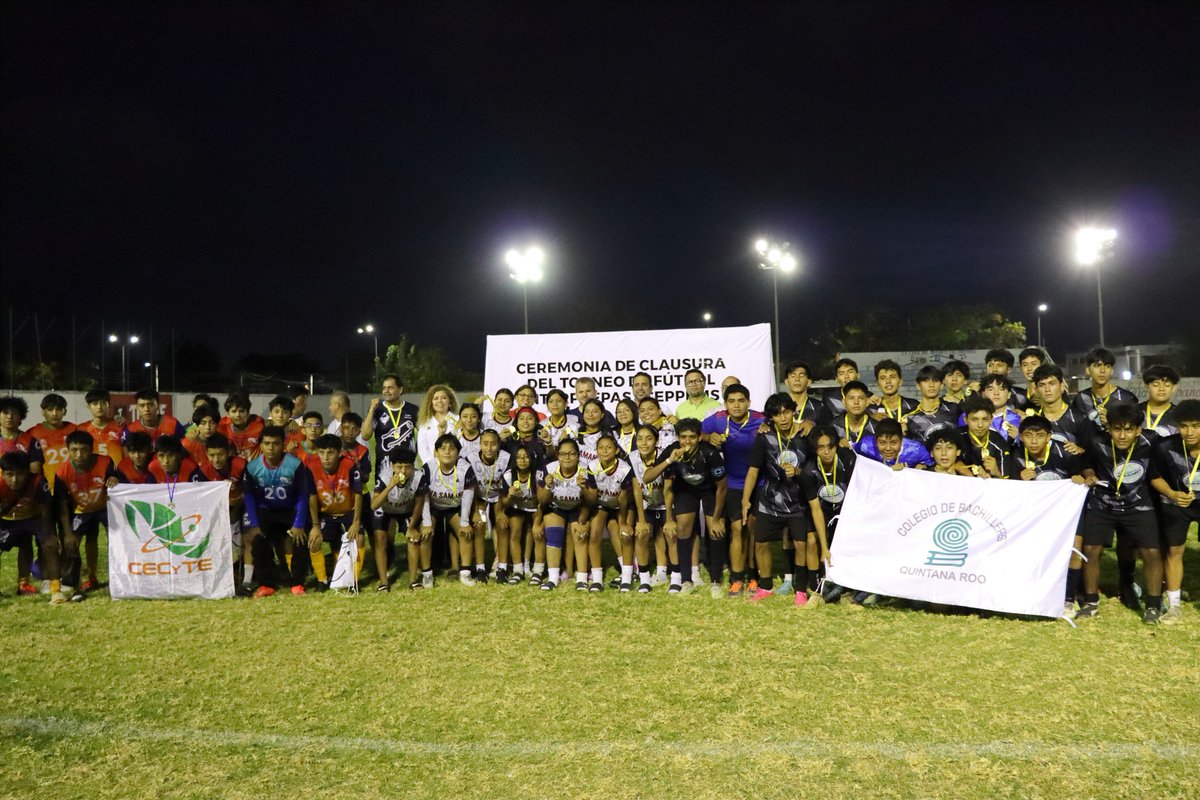 Los “Huracanes” del plantel Chetumal Dos disputaron la final después de una gran batalla con el CECyTE, empatando a 0 en tiempo regular para irse a penales, donde transcurridos unos minutos emocionantes, Bachilleres se coronó campeón con el penal final del capitán del equipo.