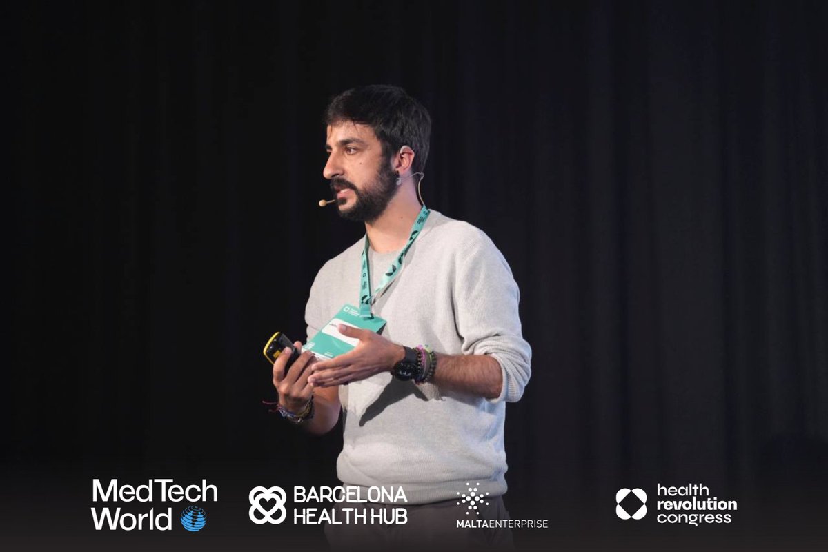 🌟 @jesus_horus & Horus ML at Barcelona Roadshow by @Med_Tech_World & @BCNHealthHub ! 🚀 Pioneering AI for personalized health solutions, pushing R&D boundaries. Revolutionize patient care! #BarcelonaRoadshow #HealthcareInnovation 📸 : eu1.hubs.ly/H097vbf0