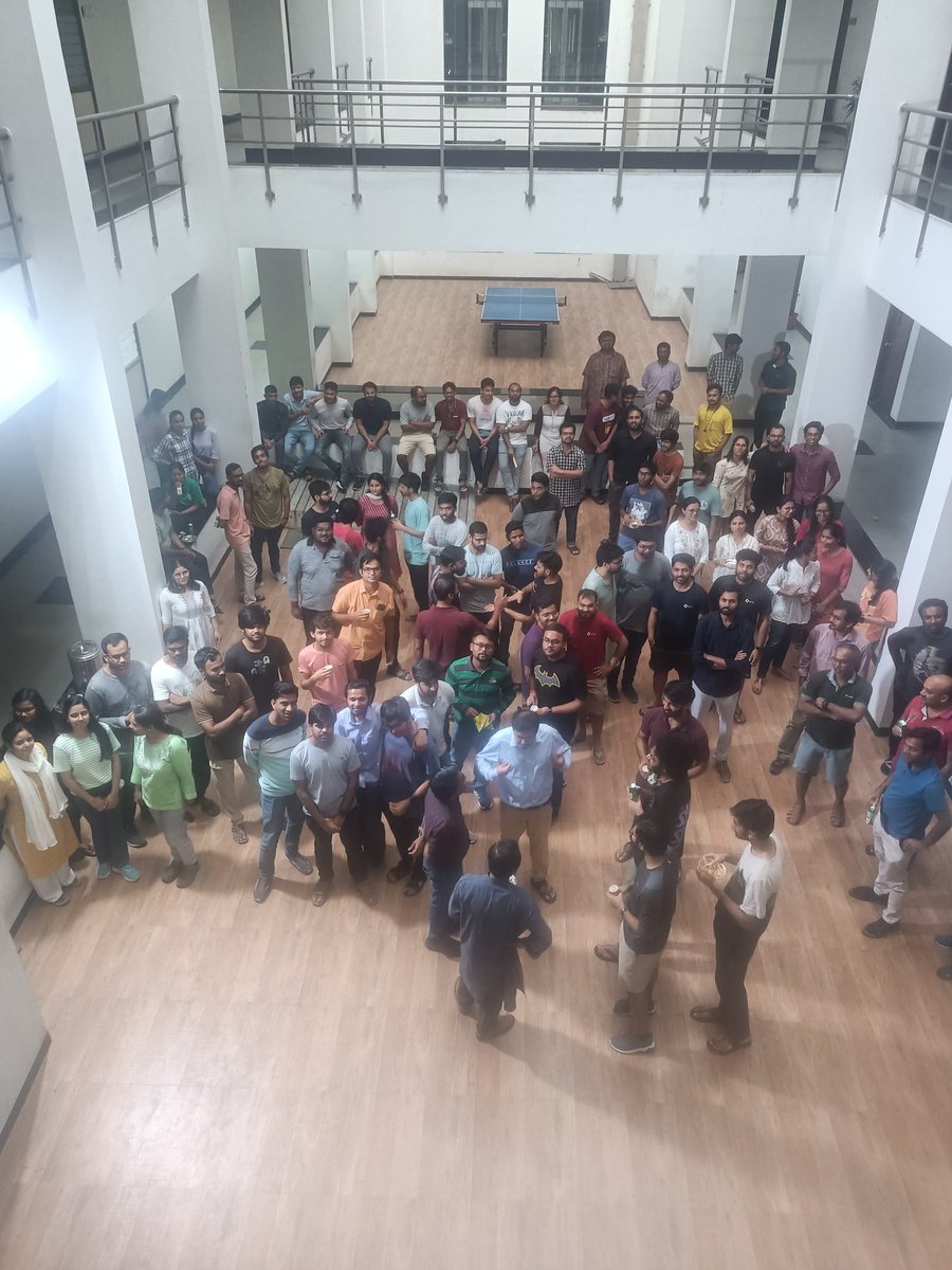 Department of Physics, IISER Bhopal (@phy_iiserb) on Twitter photo We had our first informal monthly get-together today! May it be first of many more to come π Here's to making more bonds outside the lab! We had our first informal monthly get-together today! May it be first of many more to come π Here's to making more bonds outside the lab!