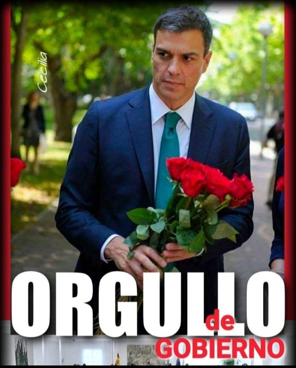 @Jaime_Lopez1996 @sanchezcastejon 🌹🌹🌹🌹#OrgulloDePresidente
#OrgulloSocialista
#EspañaAvanza
#ImpulsoDePais 👏👏👏👏👏👏👏👏