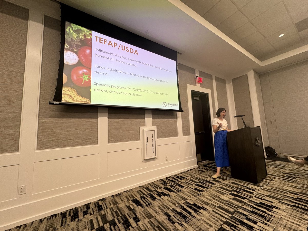 Attending FOODBANK of Iowa’s Partner Agency Conference Breakout Session with Food Bank of Iowa’s Emily Shearer, How Do They Get All That Food?