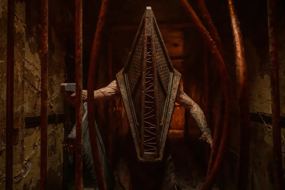 FIRST LOOK at Pyramid Head from the upcoming 'Return to Silent Hill' film.

Preview screenings are being held at Cannes Film Festival!

WE ARE ALMOST THERE!