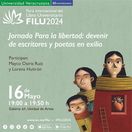 Aquí parte de nuestra cartelera de hoy 16 de mayo del 2024 en la #FILU2024 uv.mx/filu/ #UniversidadVeracruzana #ArteCienciaLuz #DGAAH #HumanidadesUV #BDH #OrgulloUV #Luzio #UV_InspiraElCambio #UV_80Aniversario