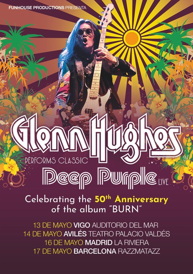 #OnThisDay in 2023, Glenn Hughes @glenn_hughes played LIVE @LaRivieraSala in Madrid, #SPAIN 🇪🇸 #GlennHughes #GlennHughesPerformsClassicDeepPurpleLive