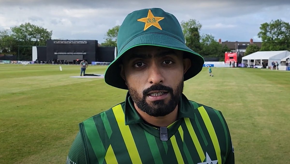 Babar Azam said 'We were struggling in the middle-order, this is why we tried Hasan Ali' 🇵🇰😭😭😭

Babar and his gems. Never ending story 🫡 #IREvPAK