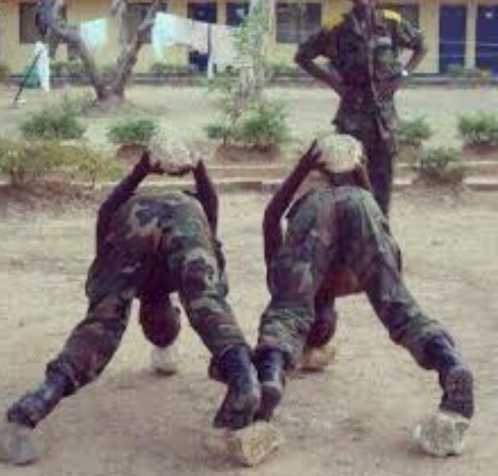 😂Before you think of joining the Army, waliyo buno 😂