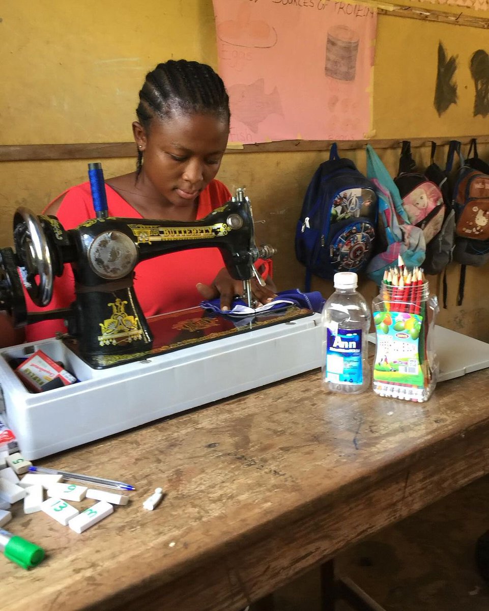 Throwing it back to that special moment 💡✨🌟
Sewing tattered uniforms for my pupils😊👏

#amaval #thesewingteacher #valcharity #sdg4 #sdg5 #sdg10  #throwback #ThrowbackThursday