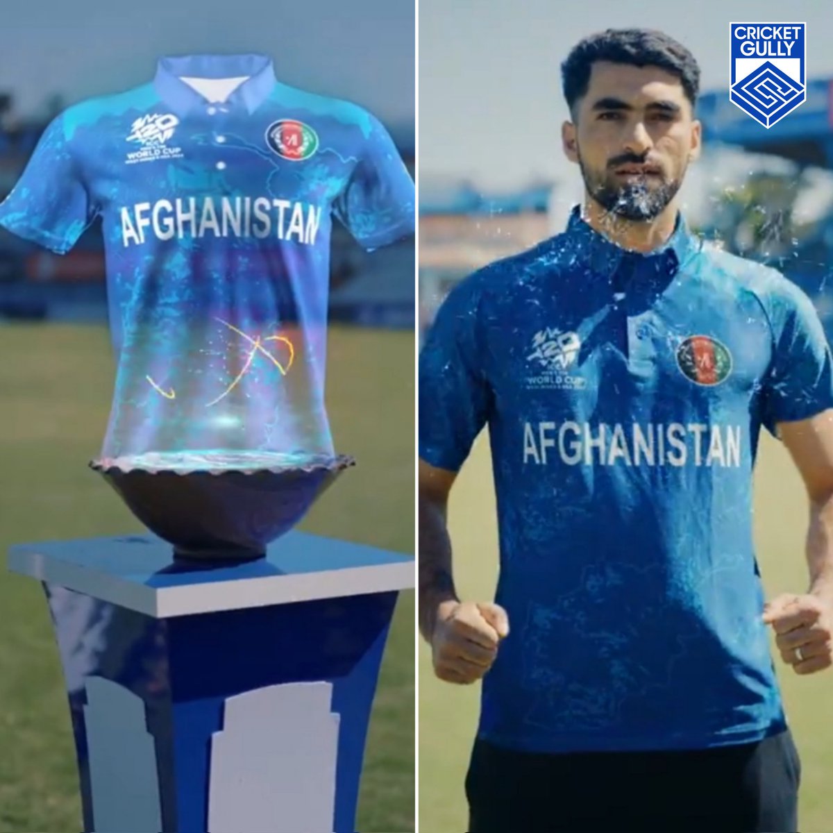 Afghanistan🇦🇫 jersey for ICC Men's T20 World Cup 2024!👕🏏🏆

📸©AfghanistanCricketBoard