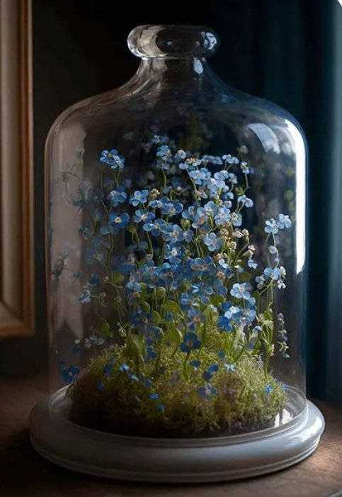 Delicate and verdant, the #terrarium emerges as a miniature universe. Within its confines, time seems to pause, allowing the garden to persist for years. It follows the rhythm of the seasons, blossoming and grieving yet never constrained by its size. #vss365 #photo by Dag Schwab