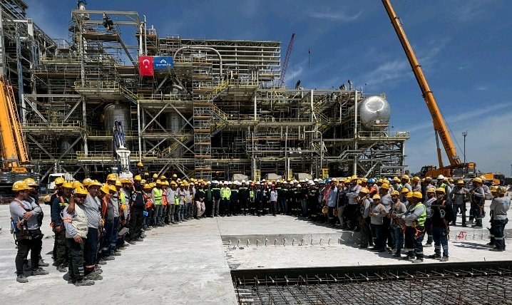 SASA Adana PTA (saf tereftalik asit) üretim tesisi inşaatında sona doğru...
Yatırım bedeli: 1.5 milyar dolar