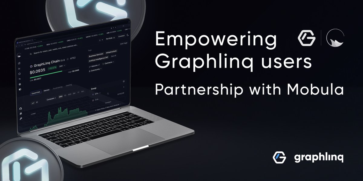 graphlinq_proto's tweet image. Graphlinq's current mission to create a more interconnected and accessible blockchain ecosystem is the motivation behind our recent collaboration with @Mobulaio, a key player in the crypto-data industry.

This partnership brings exciting opportunities for developers, especially…